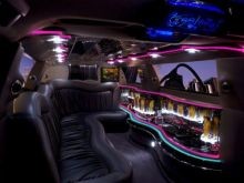 2007 Black Chrysler 300 Stretch Limo- 10 Passengers